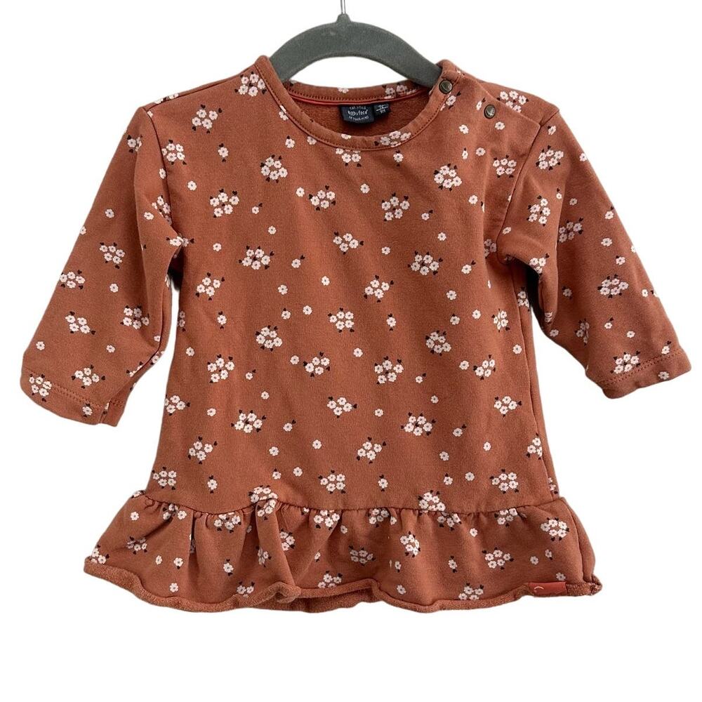 BabyFace Ruffle Floral Dress Baby Girl 9 Months